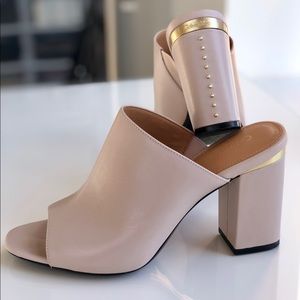 Calvin Klein Leather Cicelle Mules